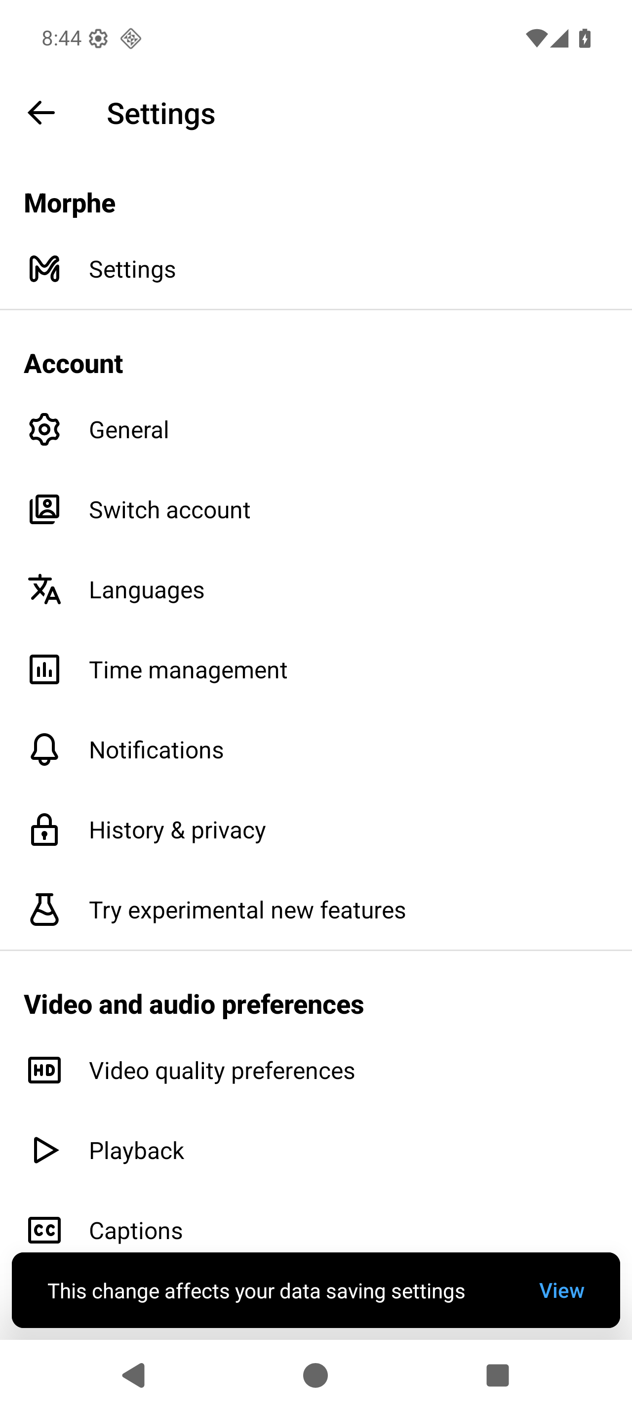 ReVanced Extended Shorts controls and a decluttered interface
